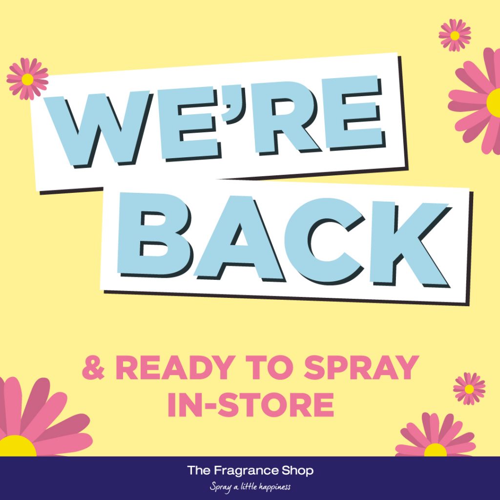 The Fragrance Shop is back!