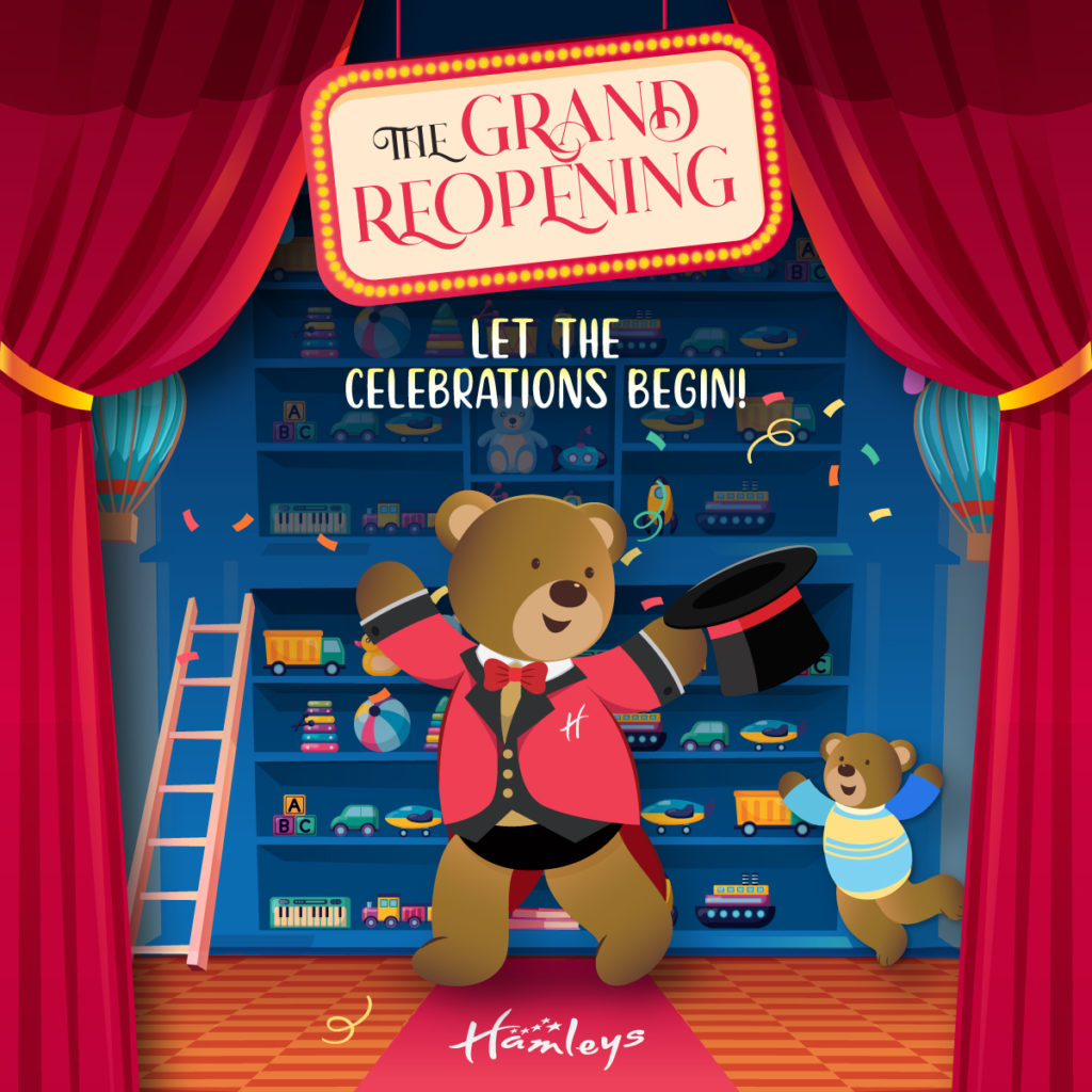 Hamleys Reopening 26th April