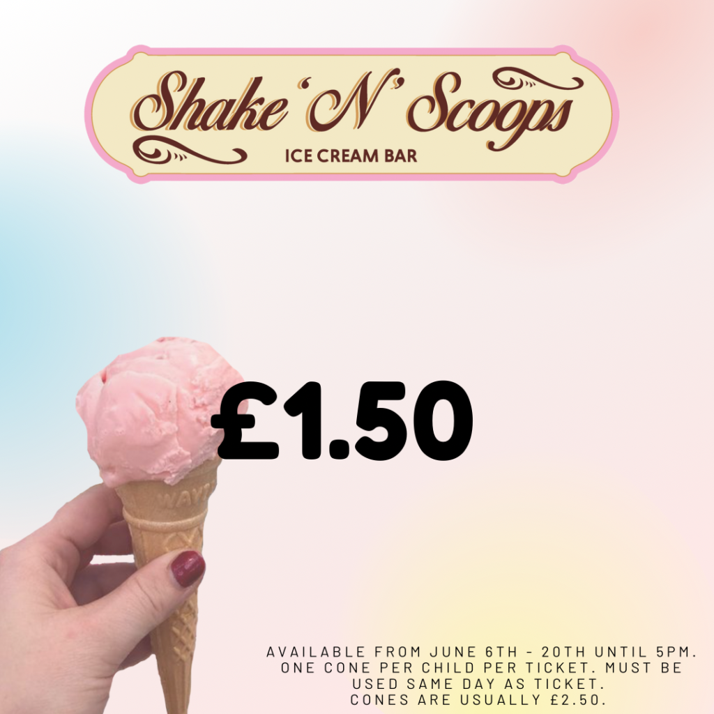 Shake’N’Scoops Cinema Ice Cream Offer