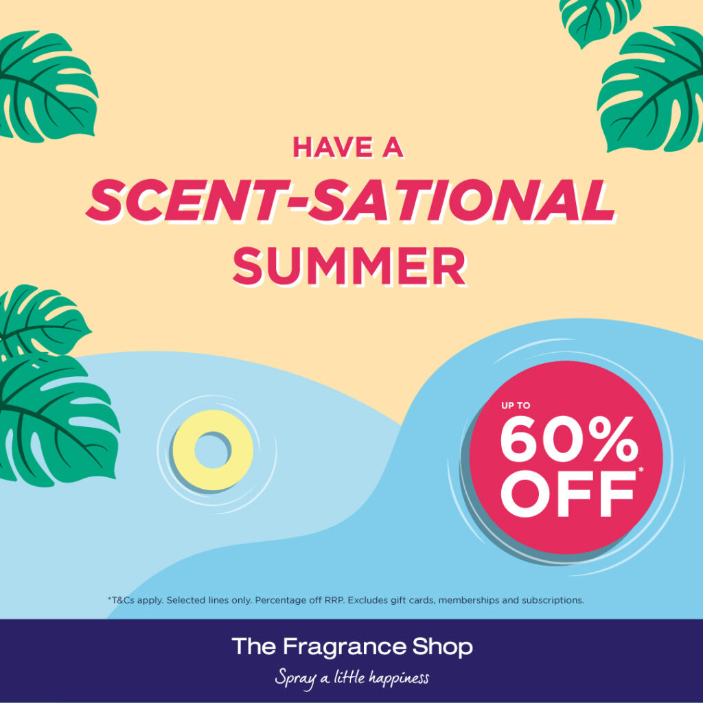 Free gift at The Fragrance Shop