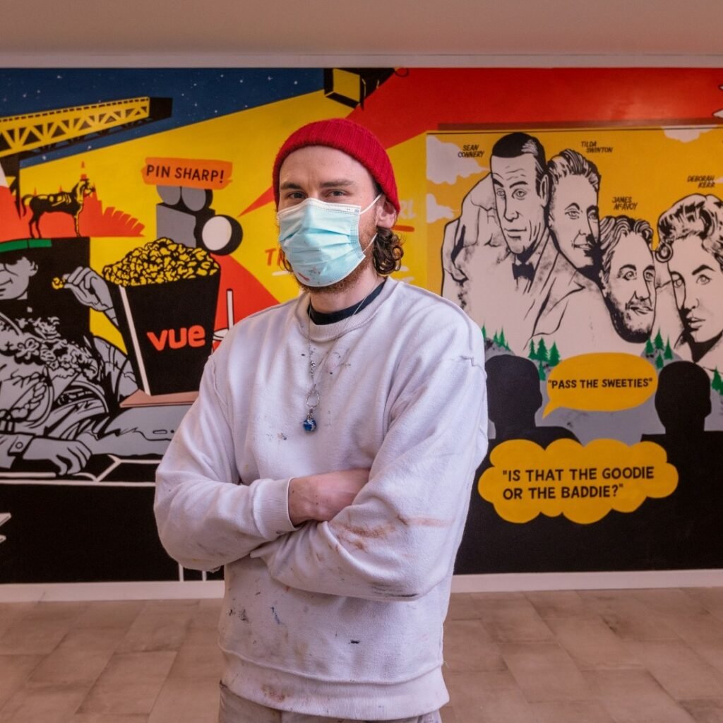 Duke of Wellington Mural to Celebrate Vue Glasgow Opening