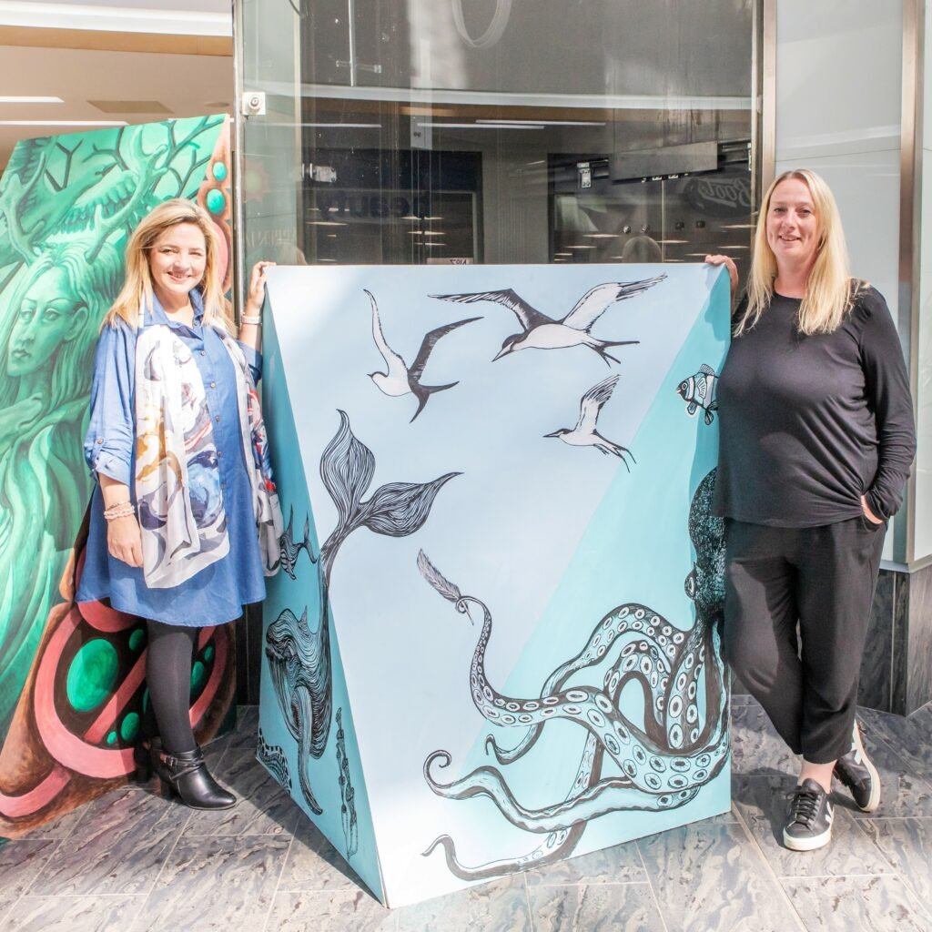 St. Enoch Centre Paints Town Green With Live Art Exhibition