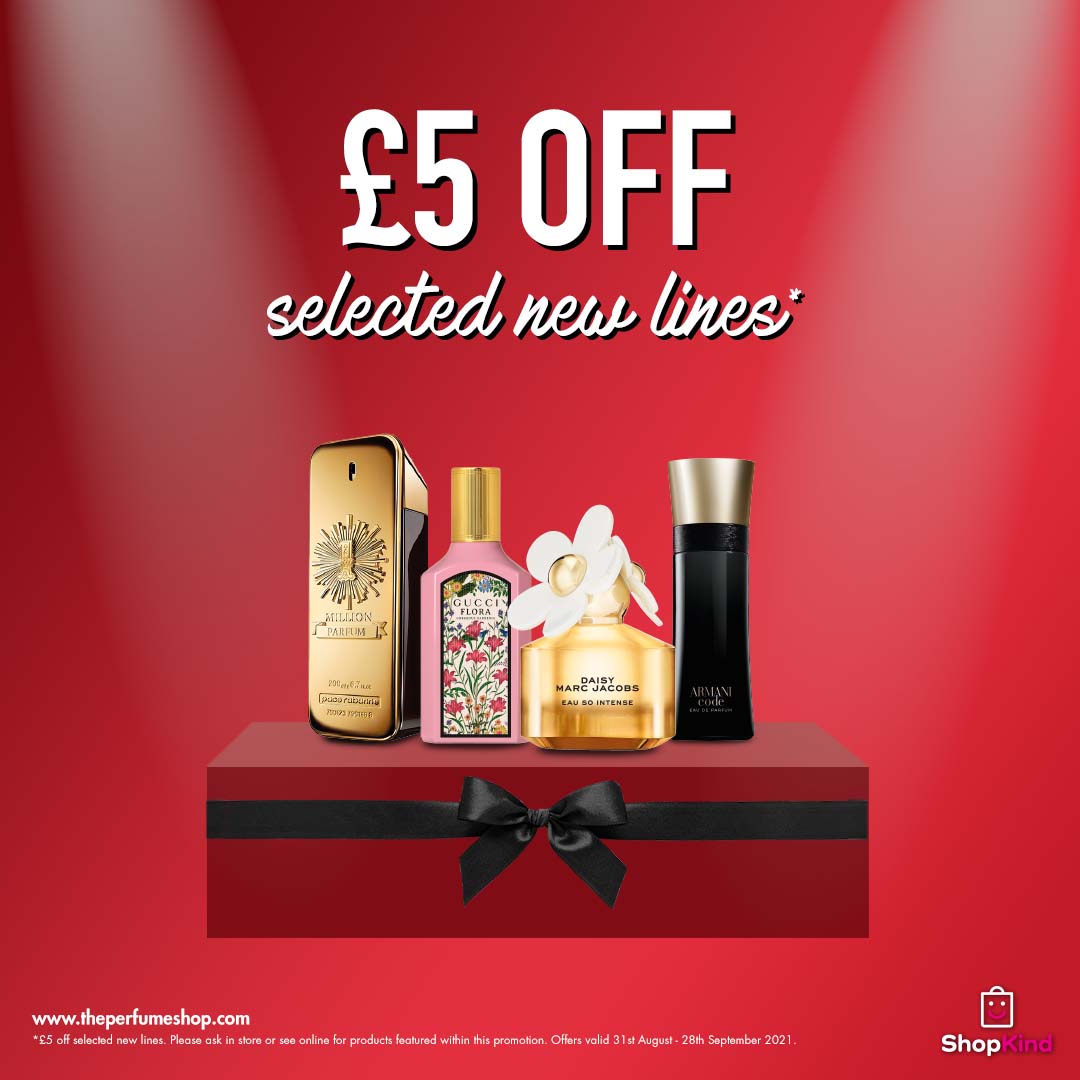 £5 Off at The Perfume Shop