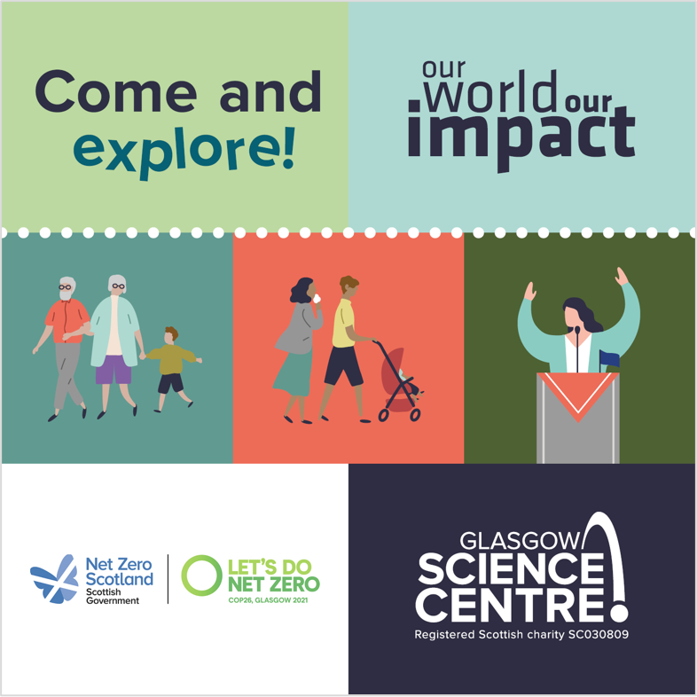 Glasgow Science Centre’s Pop-Up – 9th to 17th October