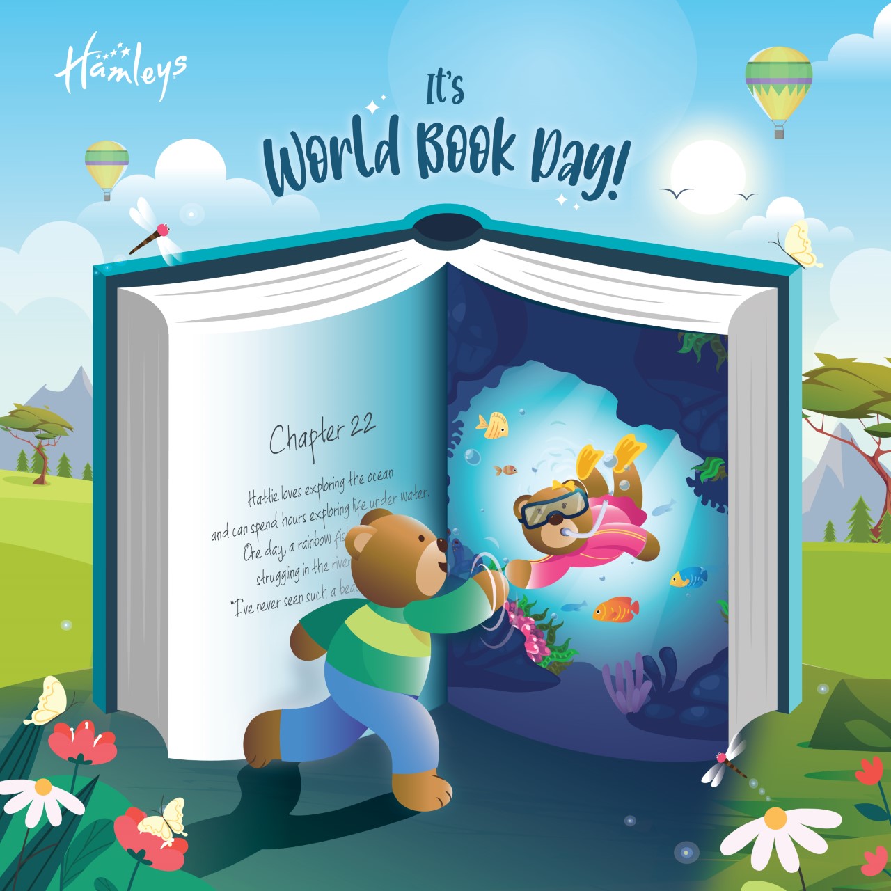 World Book Day at Hamleys