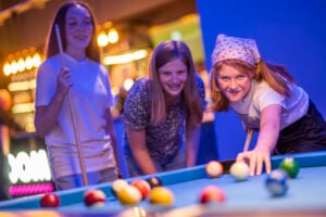 Pool at Boom Battle Bar