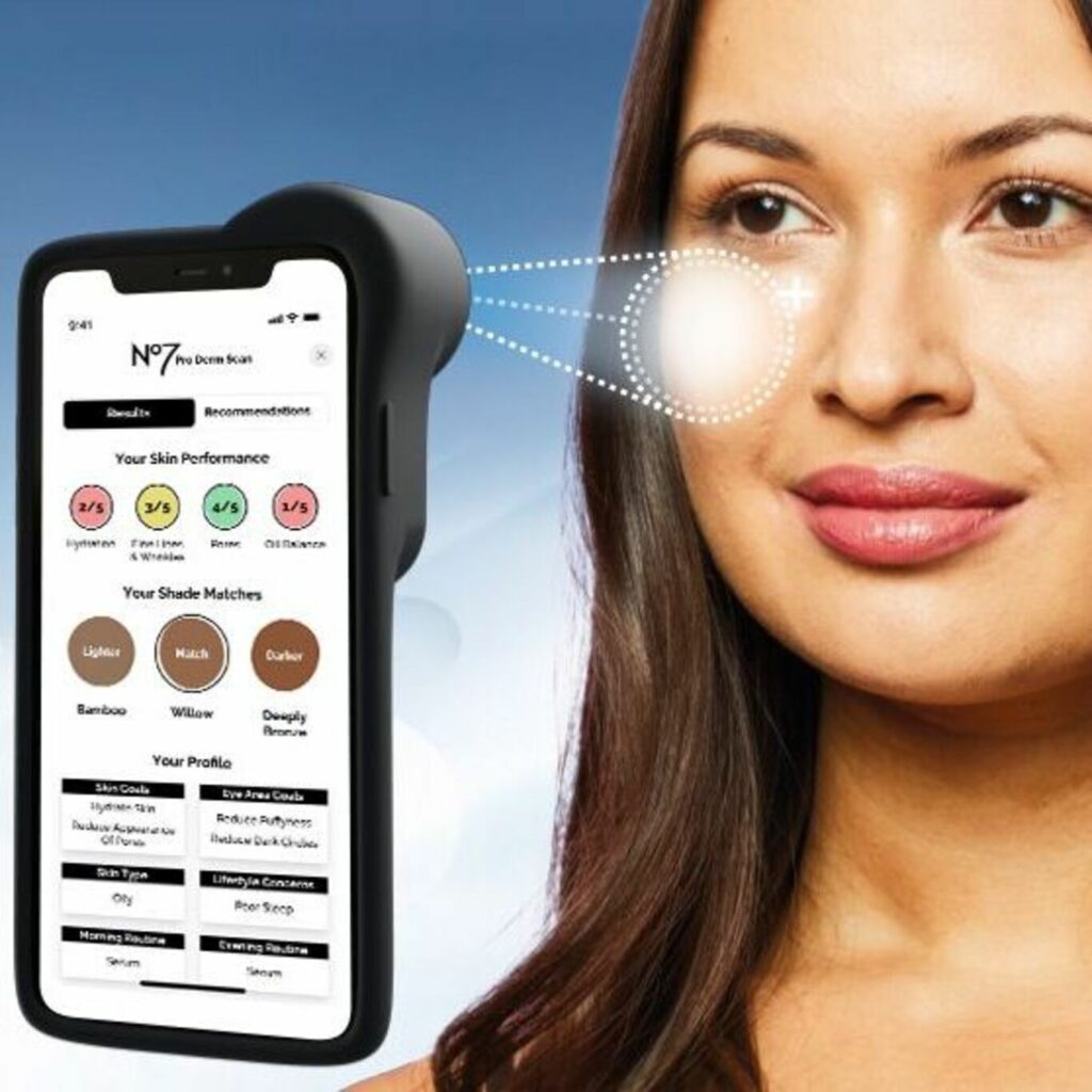 NEW No7 Pro Derma Scan at Boots
