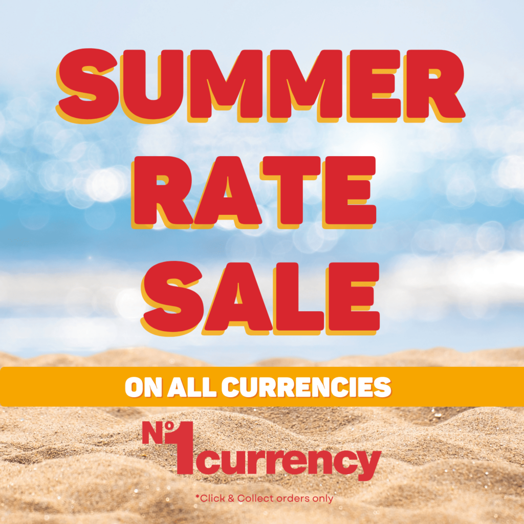 No1 Currency Summer Rate Sale