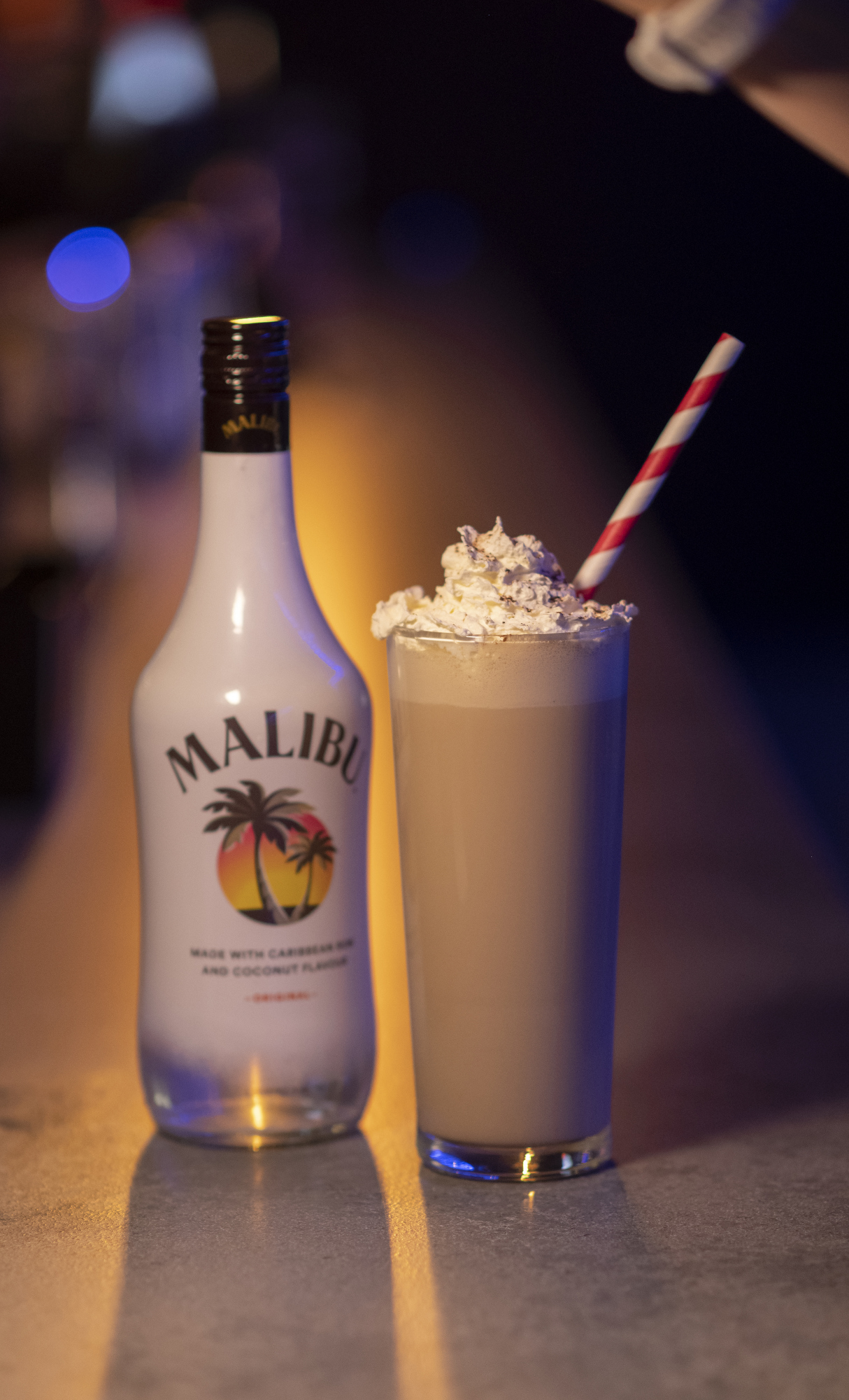 Milkshake cocktail 