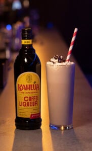 Milkshake cocktail 