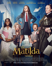 Matilda the musical film poster