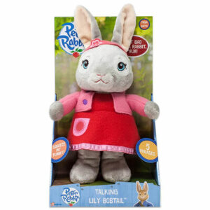 Peter Rabbit Talking Lily Bobtail Plush Toy
