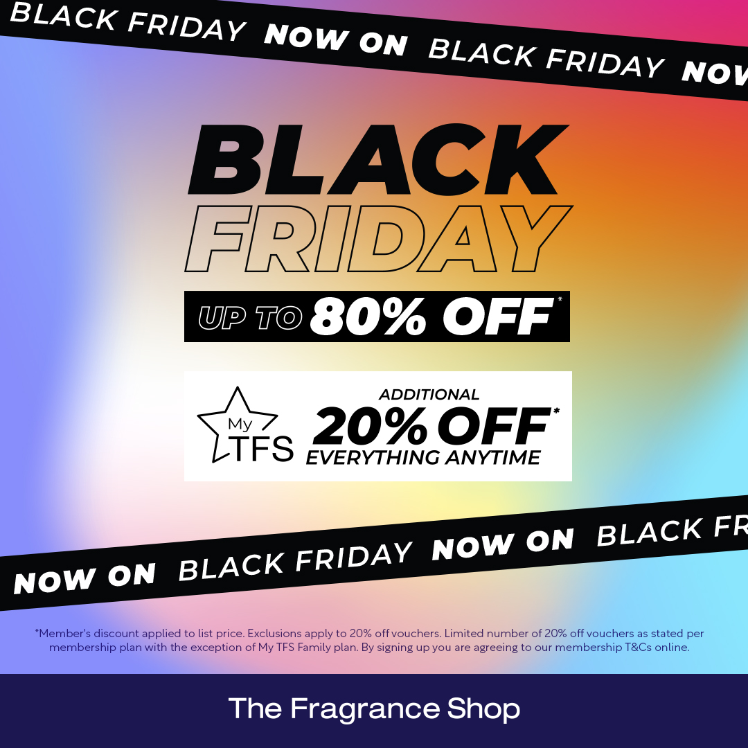 Up to 80% off at The Fragrance Shop