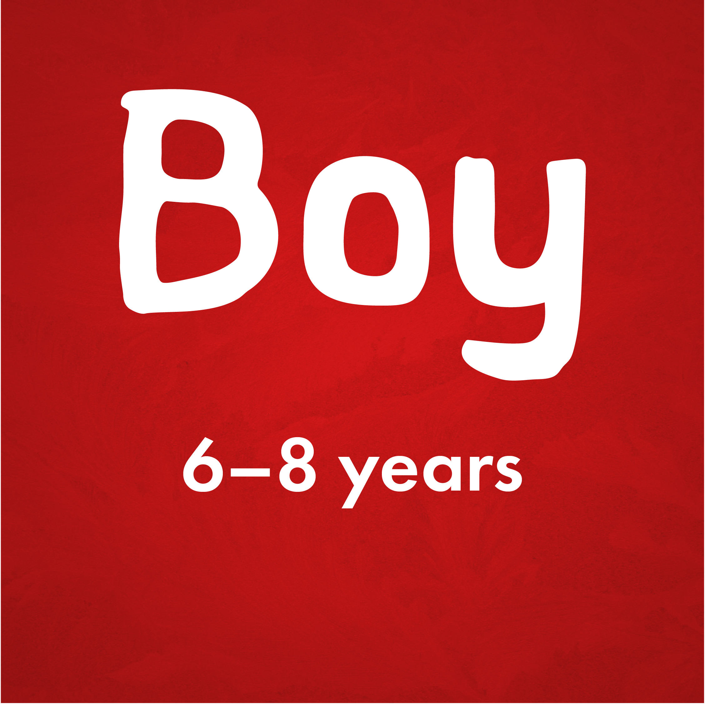 Boy 6-8 years