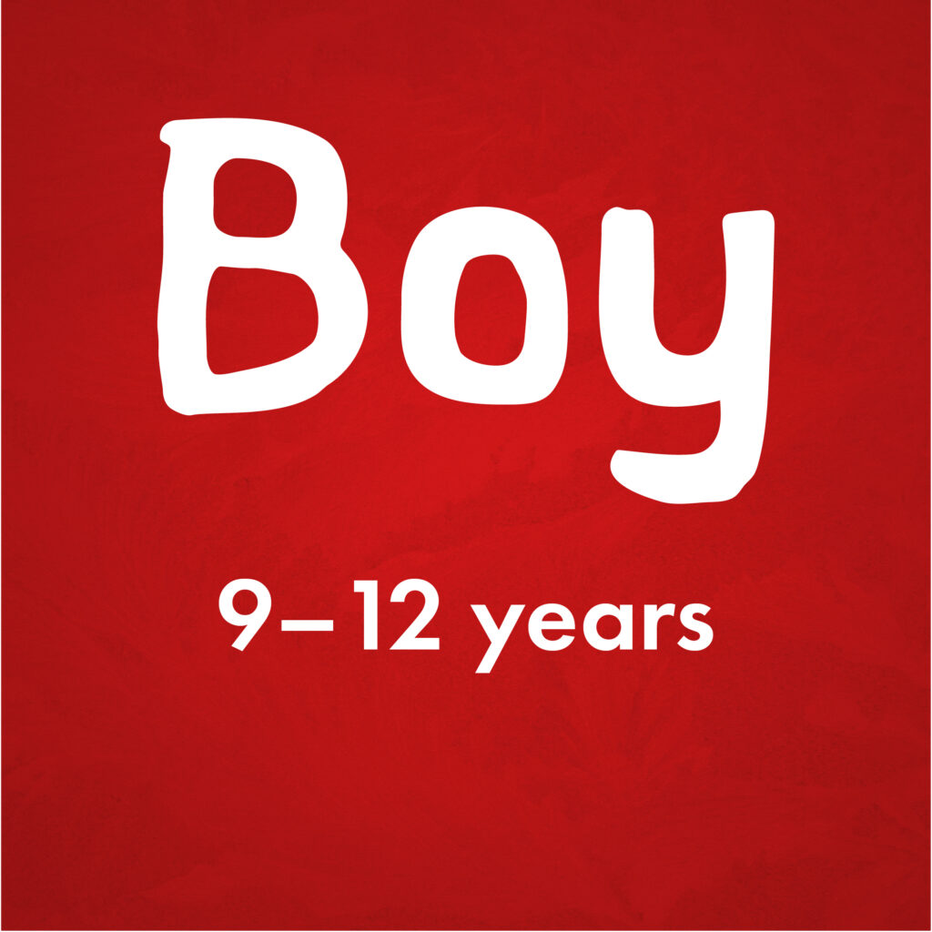 Boys 9-12 years