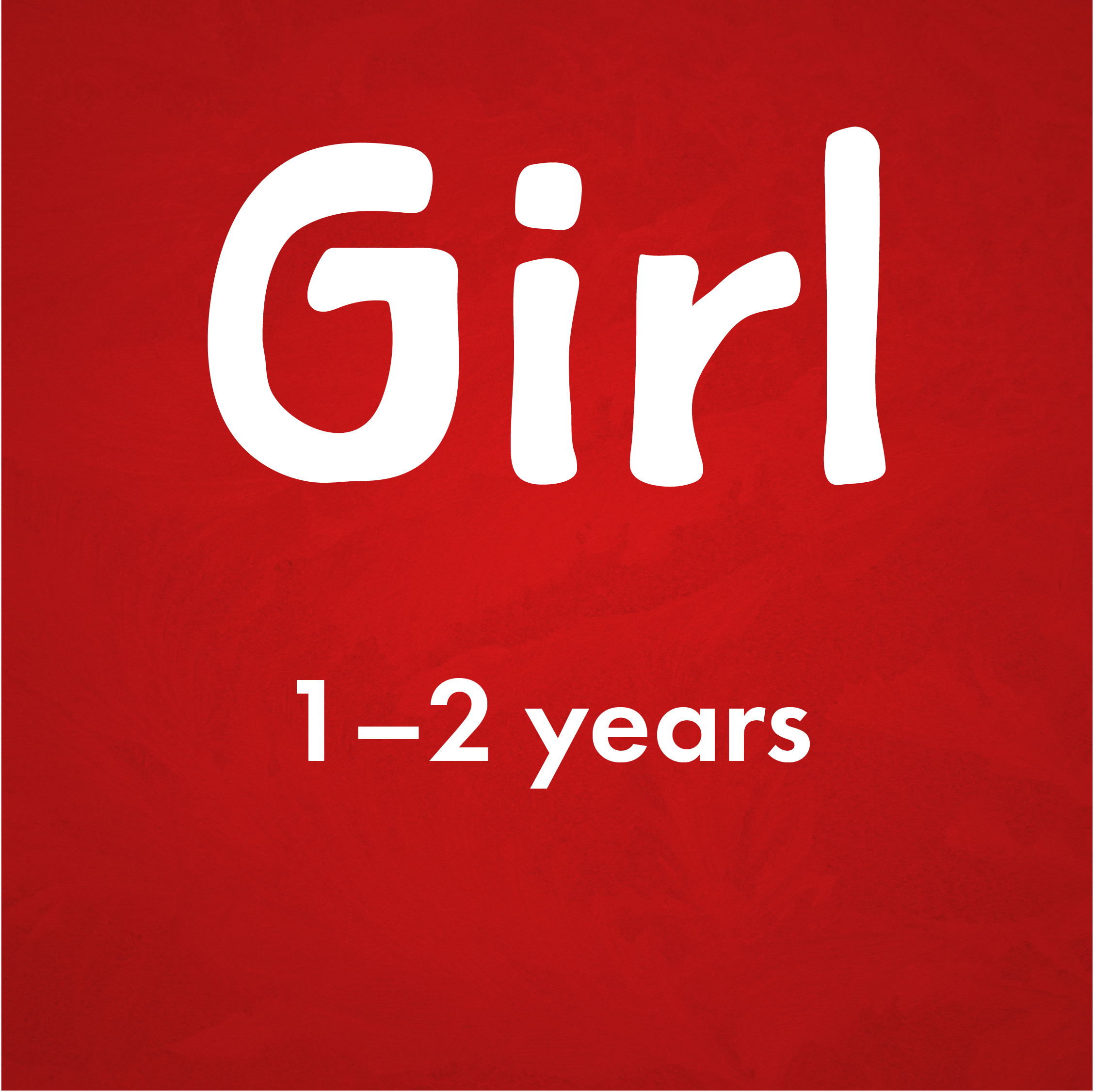 Girl 1-2 years