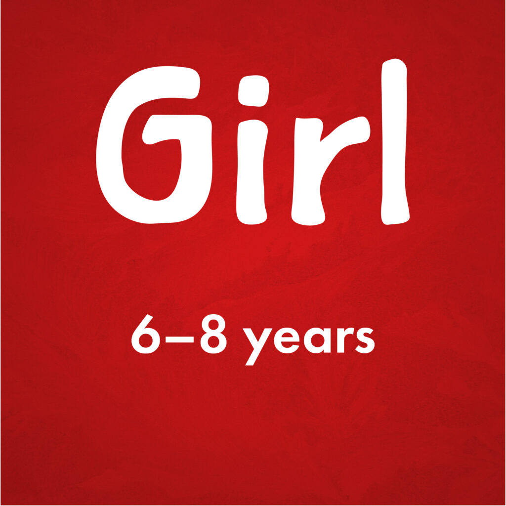 Girl 6-8 years