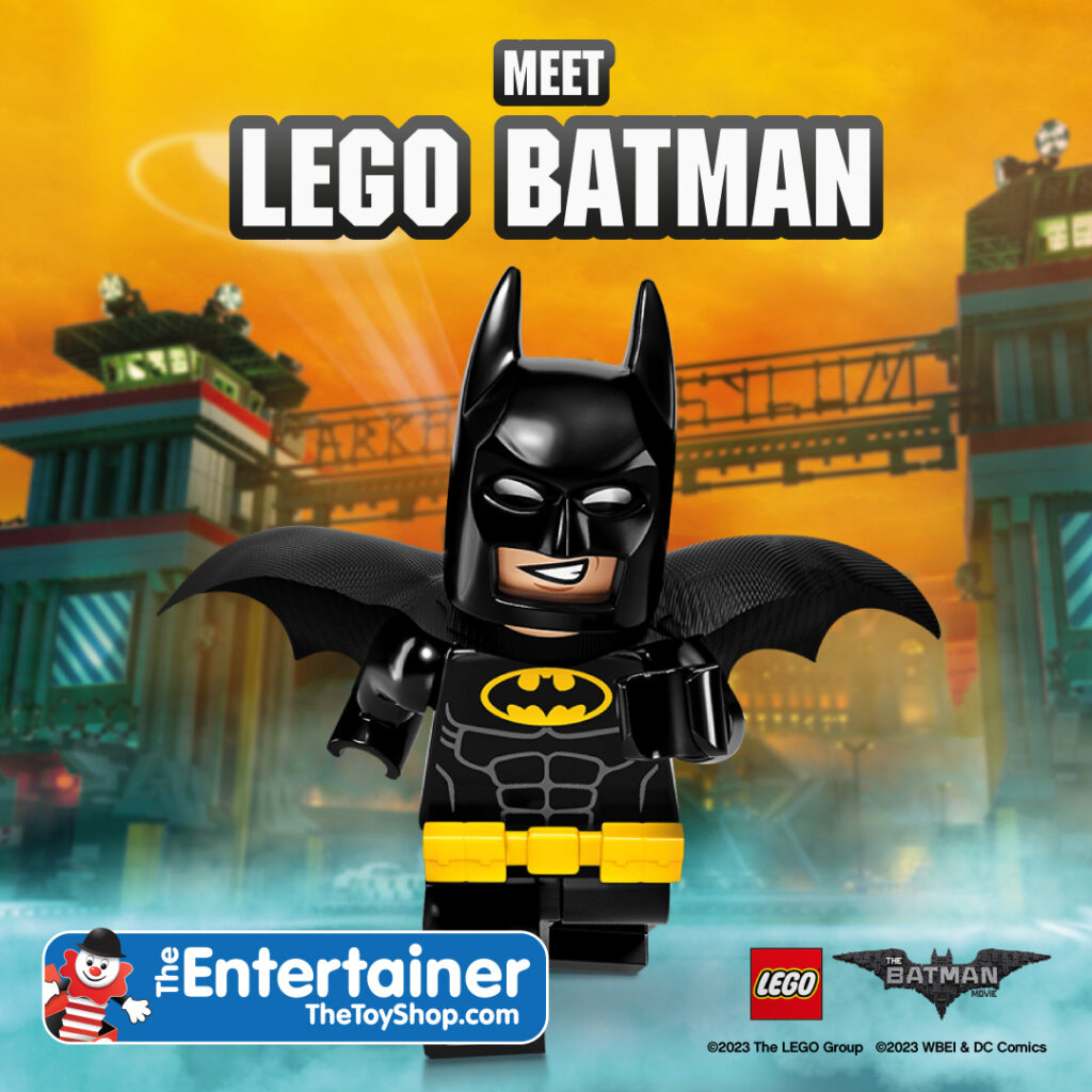 Meet Lego Batman this Saturday