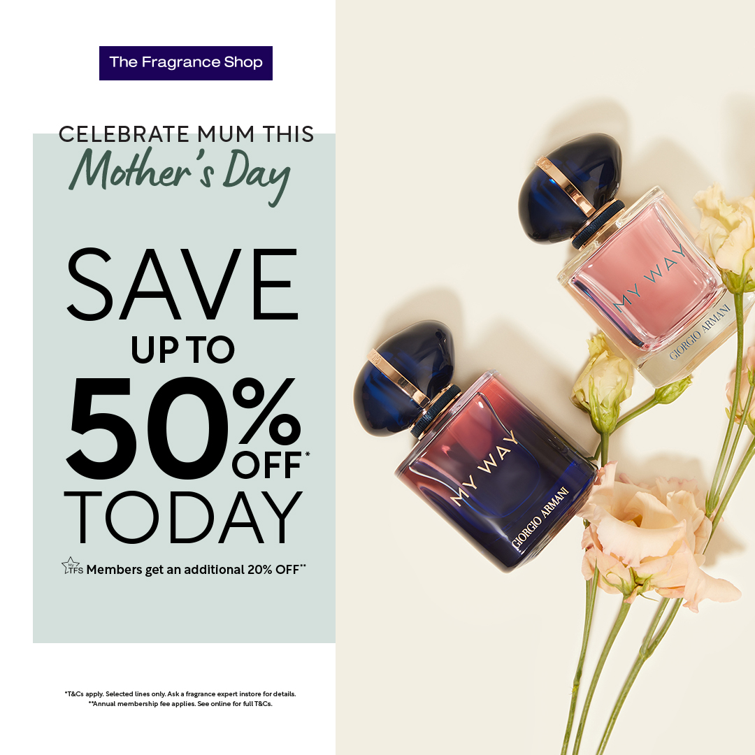 Mother’s Day at The Fragrance Shop