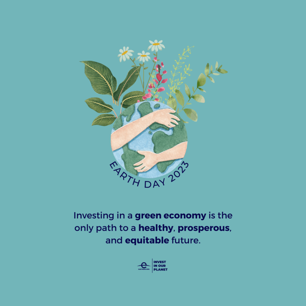 Earth Day – Saturday 22 April