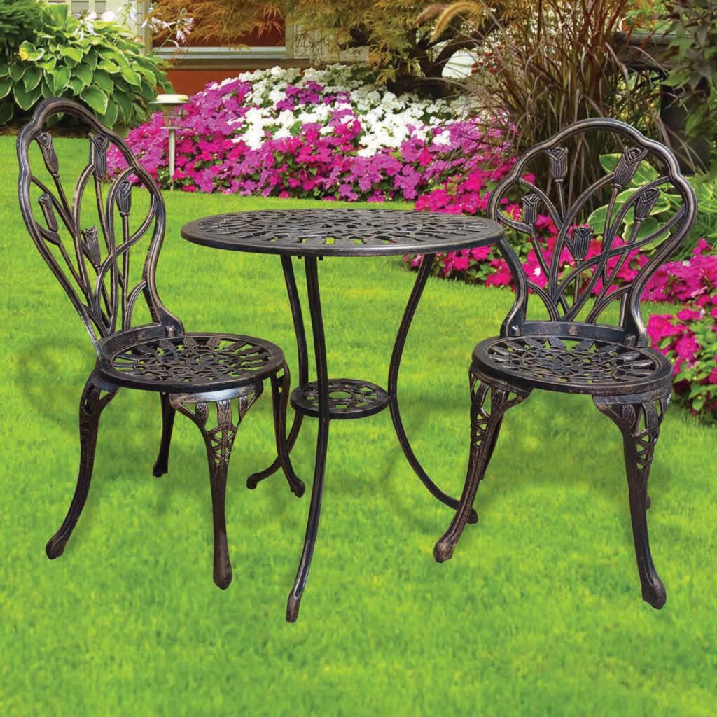 Garden furniture range at TJ Hughes