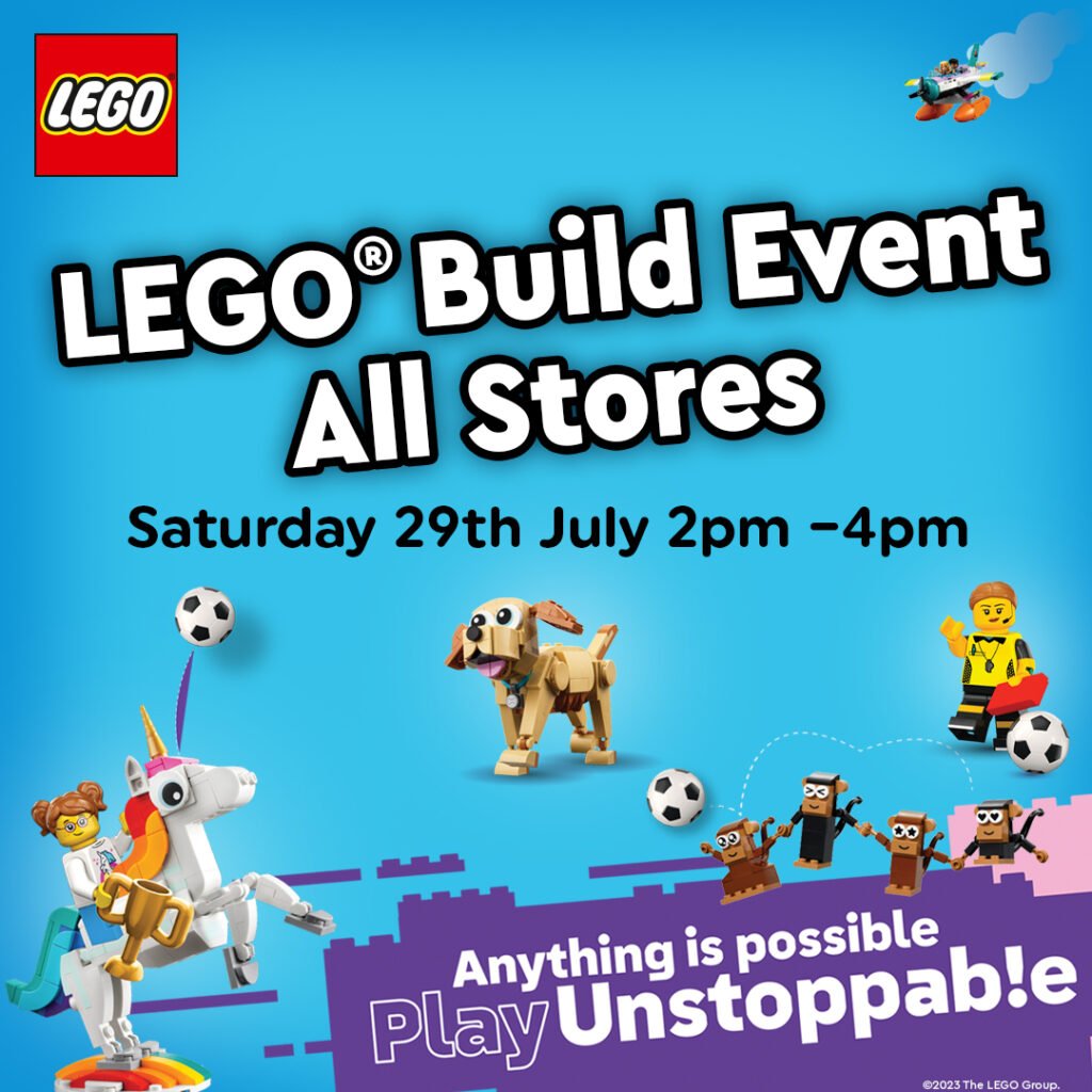 Lego Build Event – The Entertainer