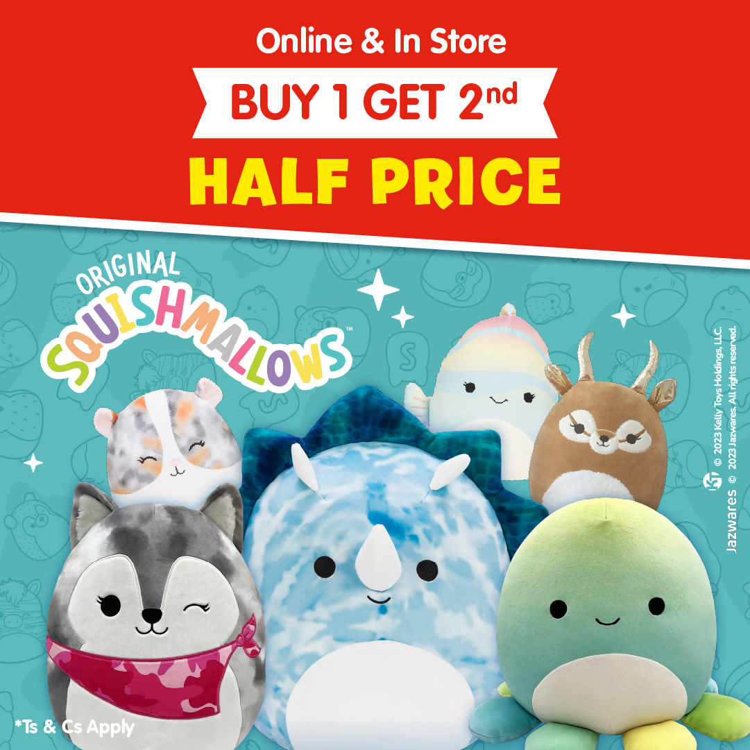 Squishmallow Offer at The Entertainer
