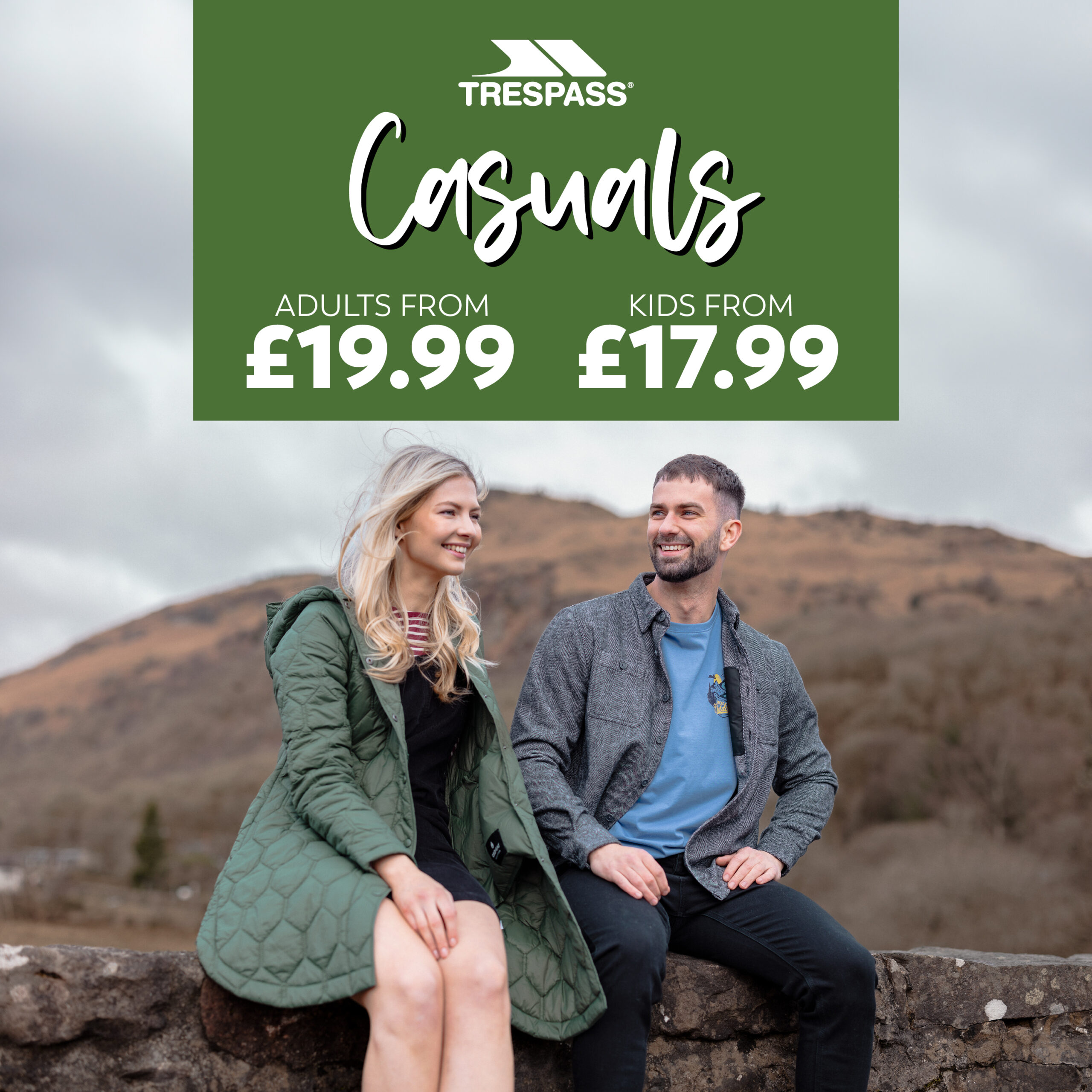 Trespass’ Autumn Casual Collection