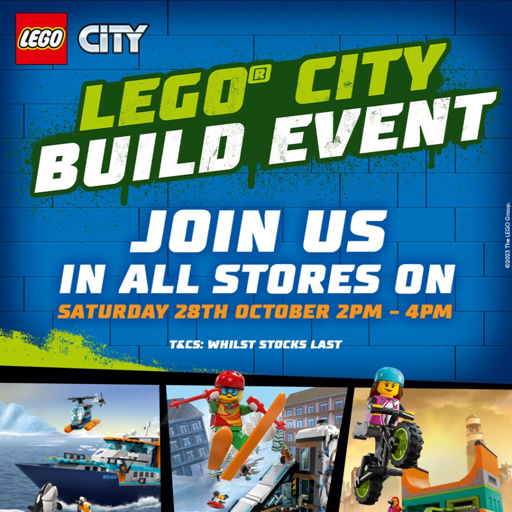 Lego City – Make & Take at The Entertainer