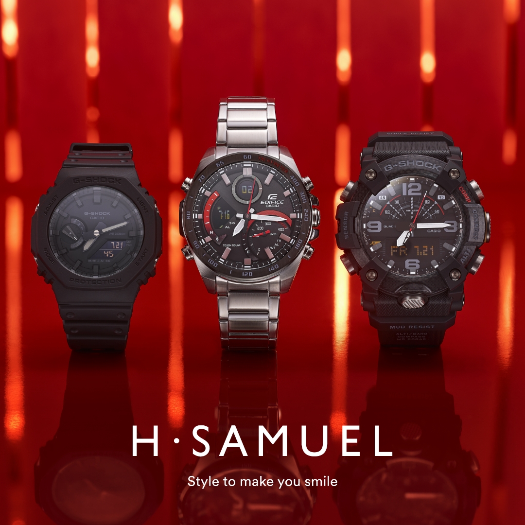 H. Samuel at Christmas St Enoch