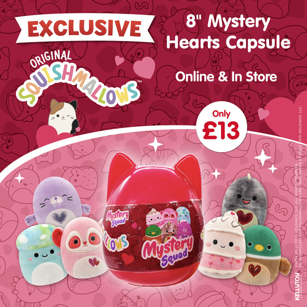 Mystery Squishmallows with The Entertainer