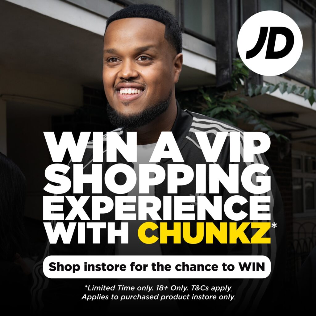 Win a VIP Shopping Experience with Chunkz!