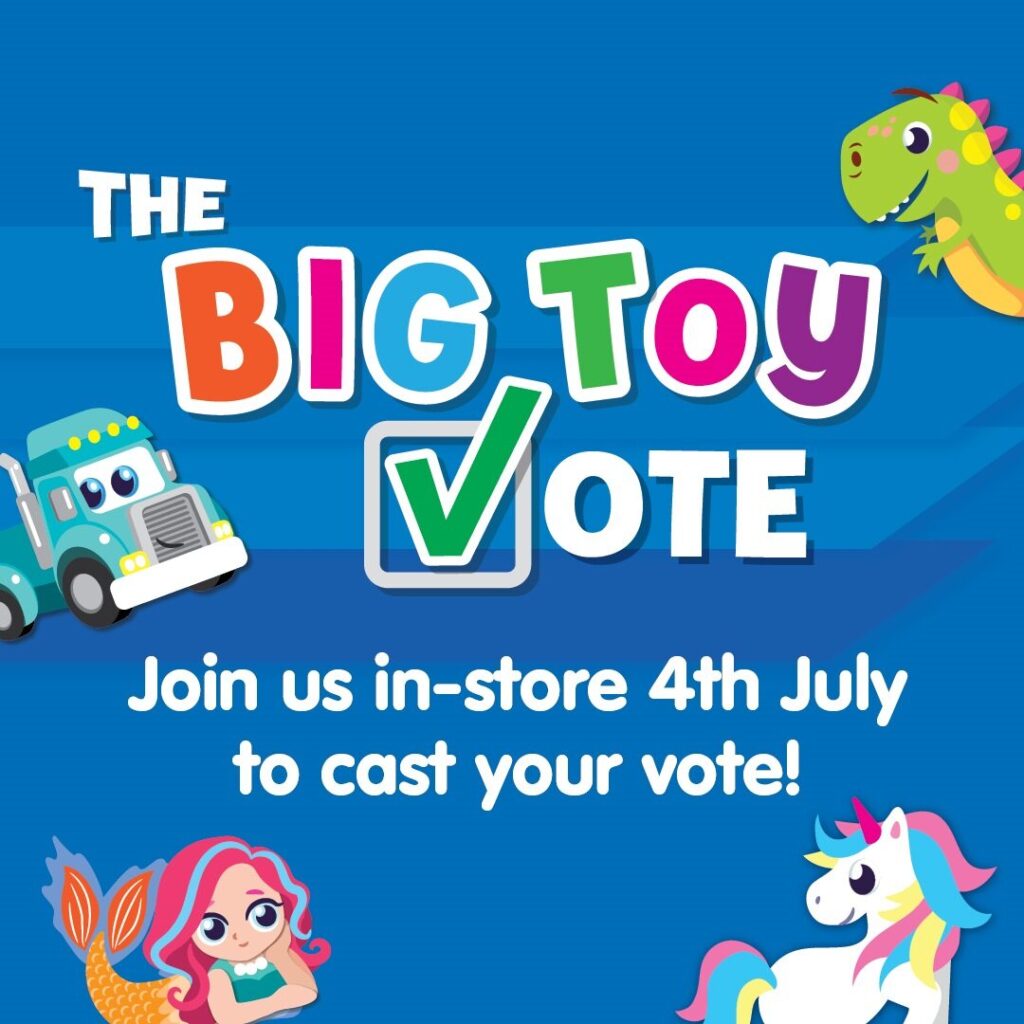 The BIG Toy Vote at The Entertainer