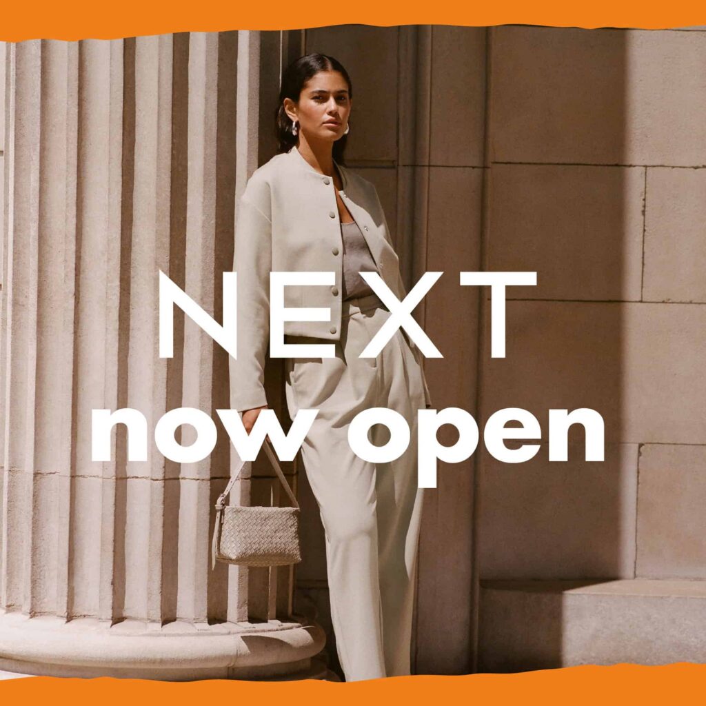 Next – Now Open