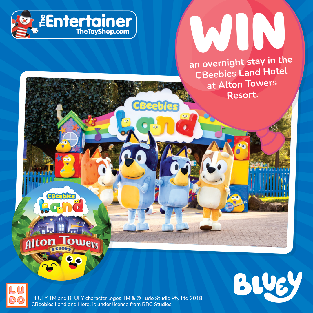 Bluey Competition with The Entertainer