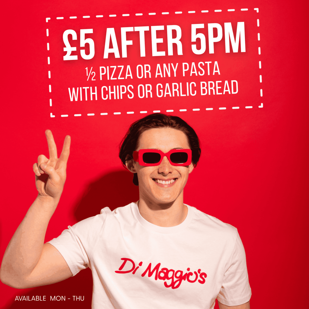 £5 After 5 at Di Maggios
