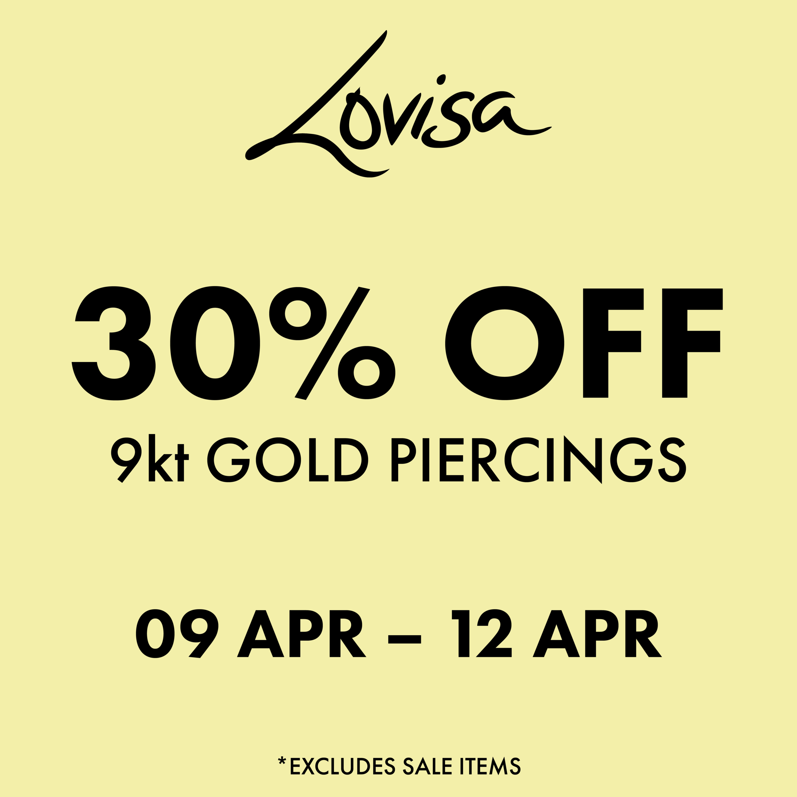 Lovisa – Easter Piercings