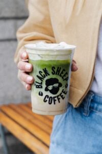 £4 Iced Vanilla Matcha with Cold Foam