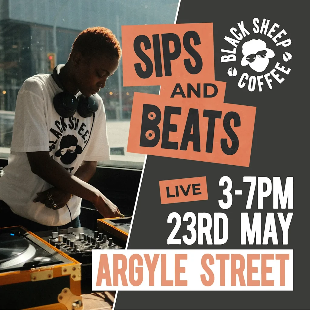 Sips and Beats at Black Sheep Coffee