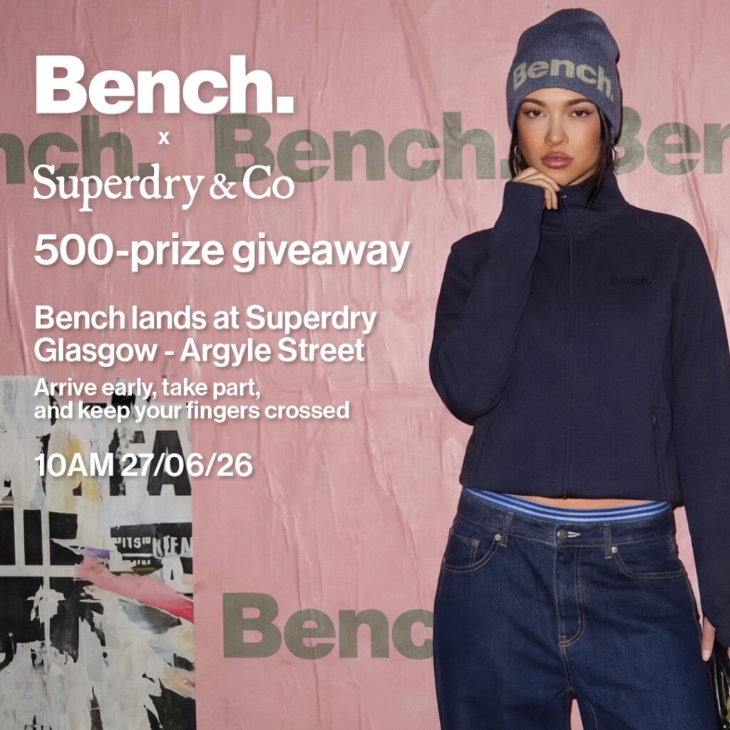 Win with Bench at Superdry