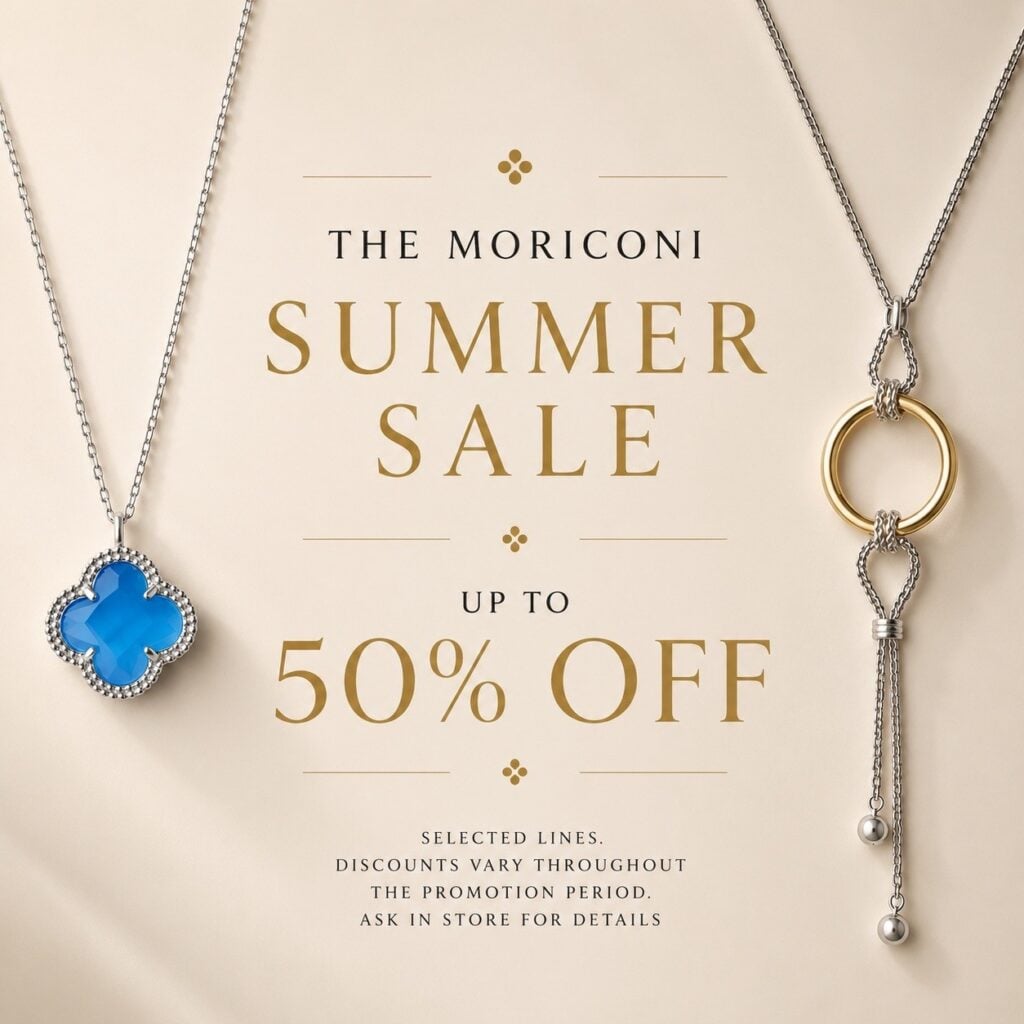 Summer Sale now on at Moriconi